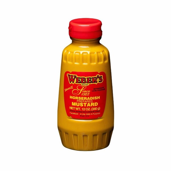 12-PACK OF Mustard Squeeze Horseradish, Heintz & Weber Co
