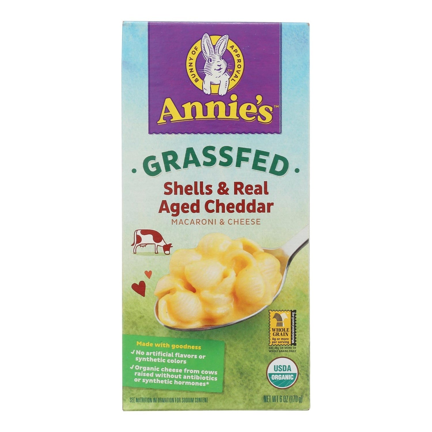 12-PACK OF PASTA MIX SHELLS AND REAL AGED CHEDDAR