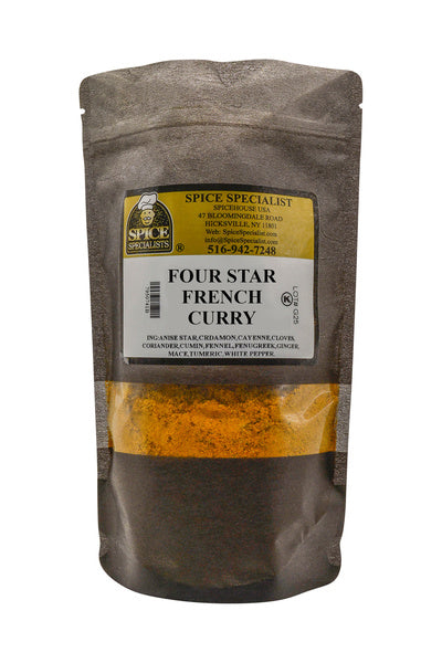 12-PACK OF Four Star Chef French Curry Powder - 12 Pack of 10 oz. Bags