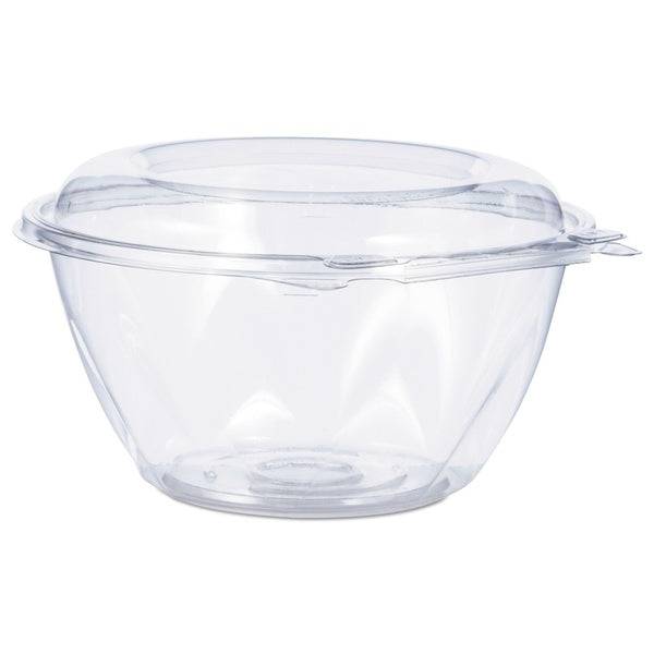 150-PACK OF Bowl Plastic Dart CTR32BD Clear Tamper-Resistant Plastic Bowls with Dome Lid - 32 oz, 7 in. x 3.4 in. (150 Count)