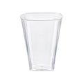 48-PACK OF Glass Plastic 2 oz Square Shot