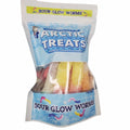 6-PACK OF Candy Freeze Dried Sour Glow Worms, Lumberjack's Arctic Treats