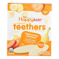 6-PACK OF Snack Puff Organic Banana And Sweet Potato Happy Baby 1.7 oz