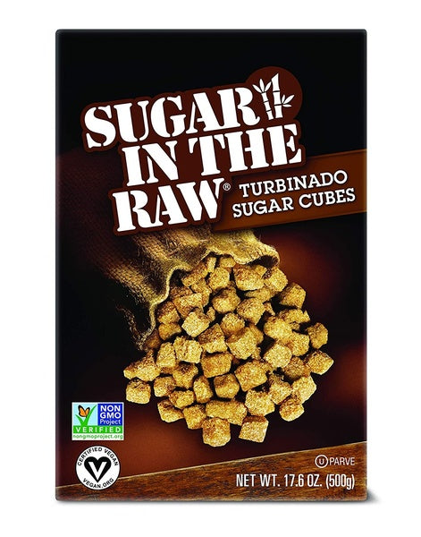 12-PACK OF Sugar Turbinado Cubes Stevia In The Raw (Dry) 17.6 oz