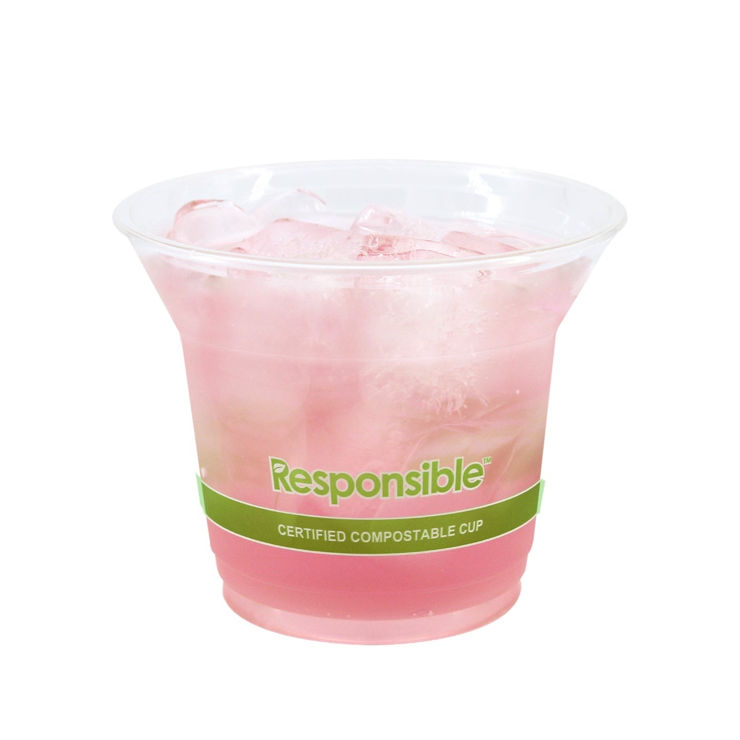 1000-PACK OF CUP COLD COMPOSTABLE CLEAR 9 OZ DISPOSABLE