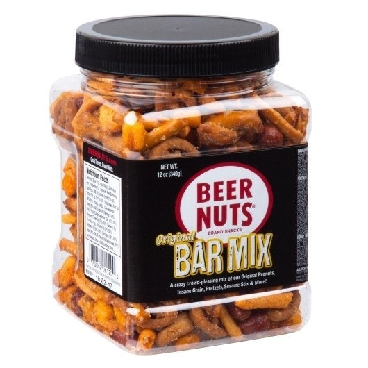 6-PACK OF Original Bar Mix Beer Nut, 6 - 12 Oz