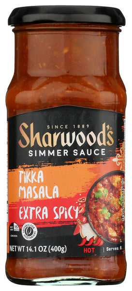 6-PACK OF SAUCE SPICY TIKKA MASALA 14.1 OUNCE - CASE OF 6