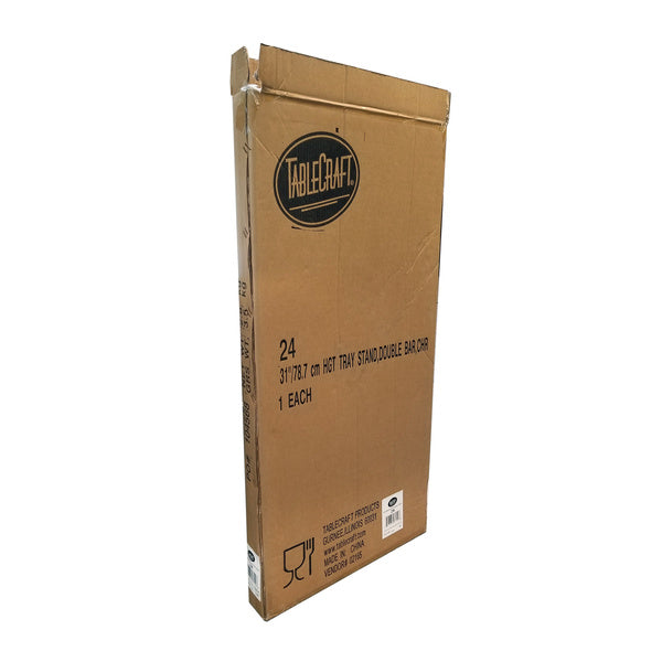 1 EA-PACK OF STAND TRAY DBL BAR CHP 31H