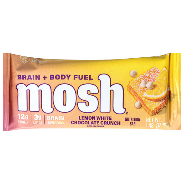12-PACK OF BAR NUTRITIONAL LEMON WHITE CHOCOLATE CRUNCH CASE OF 12