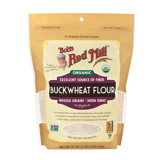 4-PACK OF Flour Buckwheat Bobs Red Mill 22 oz