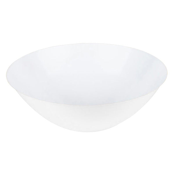 12-PACK OF Bowl Soup 16 oz White Round Plastic