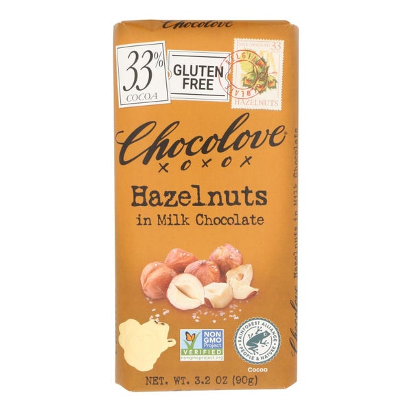 12-PACK OF CHOCOLATE MILK HAZELNUTS