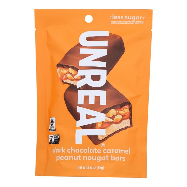 6-PACK OF CHOCOLATE BAR CHOCOLATE CARAMEL PEANUT NOUGET