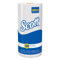 20-PACK OF Towel Roll Scott 41482 1-Ply Kitchen Roll Towels - 128 Towels per Roll, 20 Rolls per Carton, Perfect for Breakrooms and Kitchens