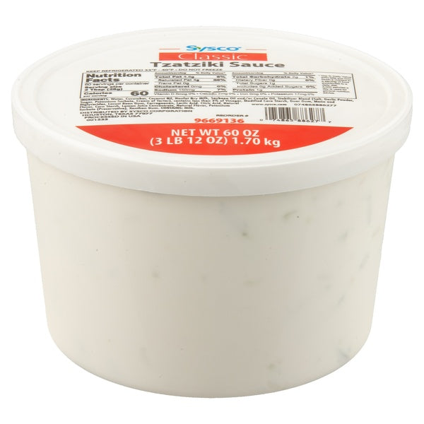 4-PACK OF SAUCE TZATZIKI SOUR CREAM