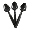 144-PACK OF SPOON PLAS SERV BLK
