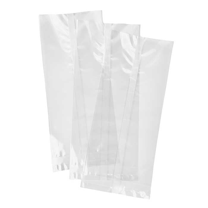 1000-PACK OF BAG CELLOPHANE 3.375 x 7.5" Compostable Flat Cellophane Bags | NatureFlex | 1000 count