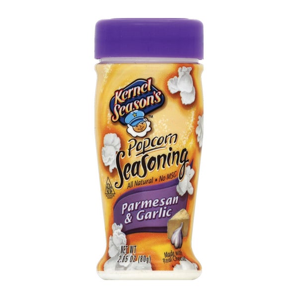 6-PACK OF Seasoning Popcorn Parmesan Garlic Kernel Seasons 2.85 oz