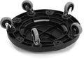 EACH-PACK OF DOLLY BLK GARBAGE CAN
