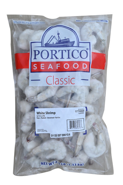 2.5 LB-PACK OF SHRIMP WHT P&D TLON 13/15