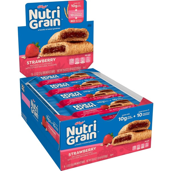 48-PACK OF BREAKFAST BAR NUTRI-GRN STWBRY