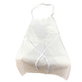 6 CT-PACK OF APRON BIB CTNPOLY WHITE 32X34
