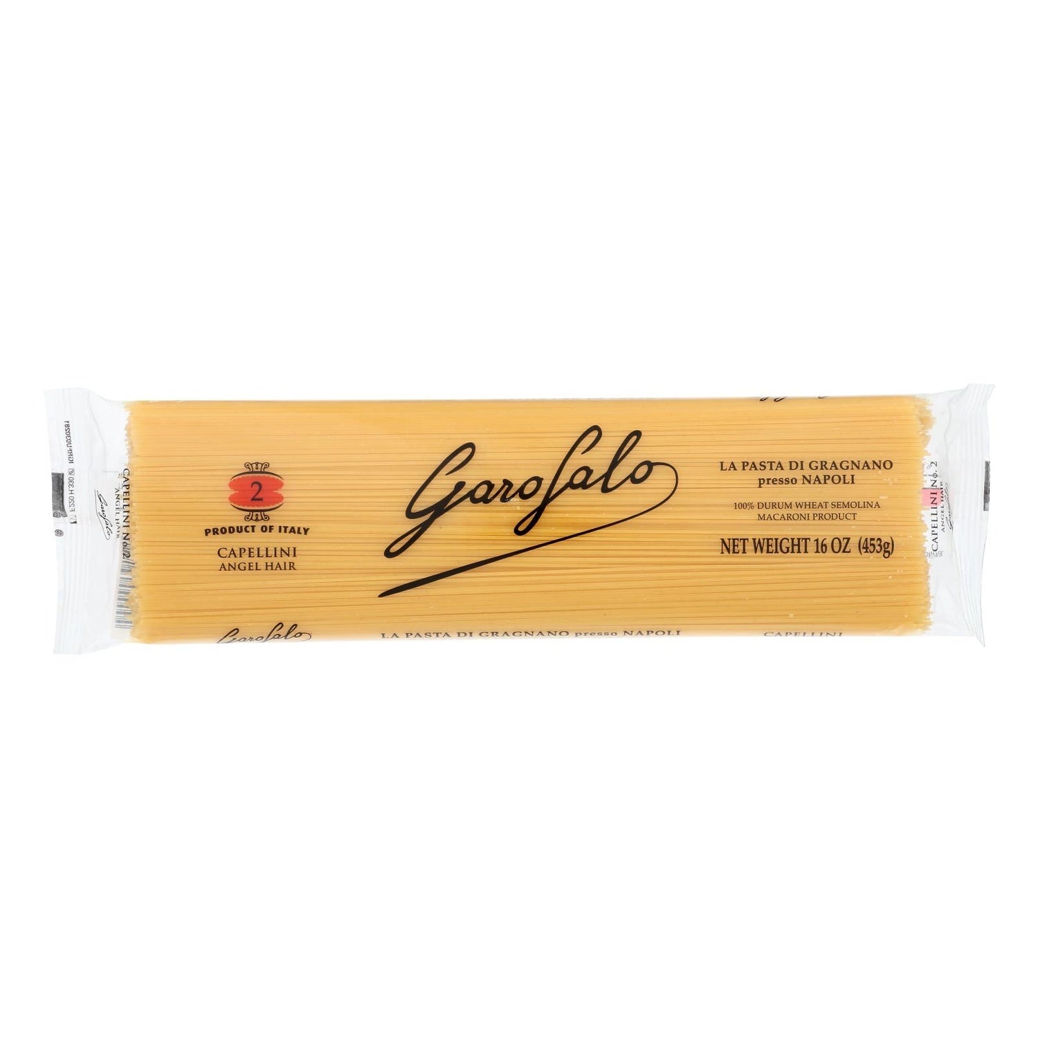 20-PACK OF PASTA CAPELLINI/ANGEL DURUM WHEAT SEMOLINA