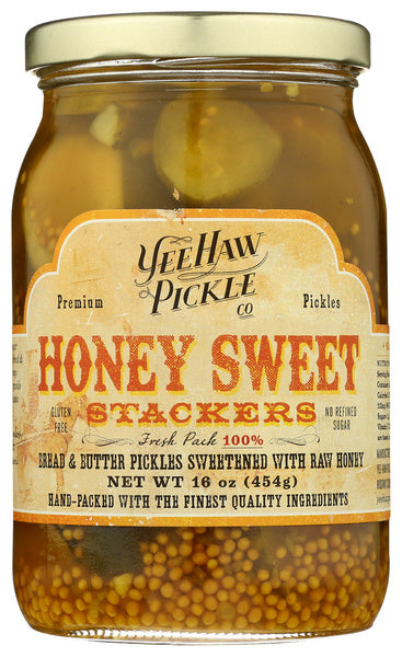 6-PACK OF PICKLE SWEET HONEY SWEET 16 OUNCE - CASE OF 6