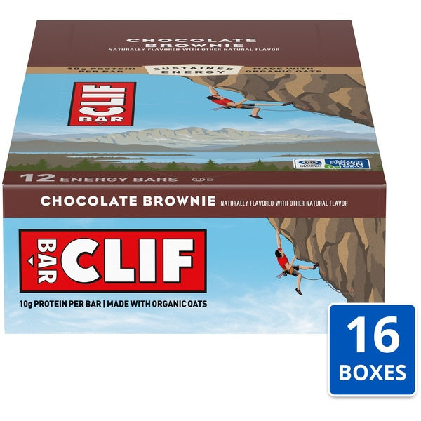16-PACK OF BAR ENERGY CHOC BROWNIE