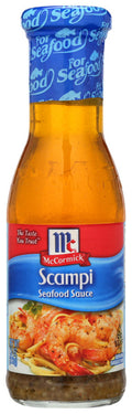 6-PACK OF SAUCE SCAMPI SEAFOOD SAUCE 7.5 OUNCE - CASE OF 6