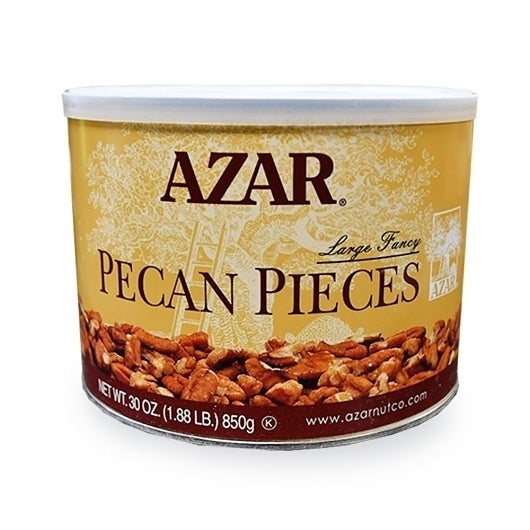 6-PACK OF Large Pieces Pecan Azar, 6 - 1.88 Lb