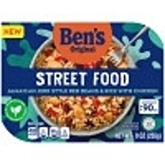 6-PACK OF Street Food Jamaican Jerk Style Red Beans & Rice With Chicken Ben'S Original, 6 - 9 Oz