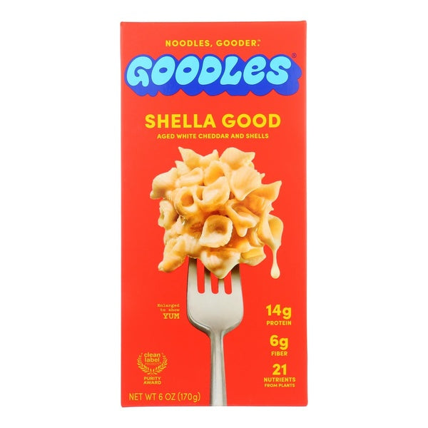 12-PACK OF Macaroni And Cheese Shella Good Goodles 6 oz