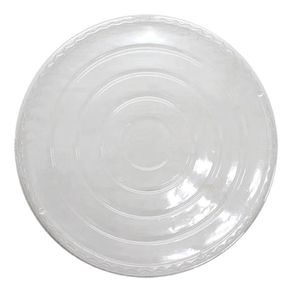 270-PACK OF Lid Dome Karat FP-PSBL203-OPS Clear Plastic Dome Lids for 48 oz Food Buckets - 270 Count