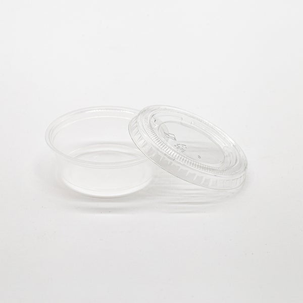 2500-PACK OF Container Disp 1.5oz Portion Cup Clear Plastic Souffle Cup