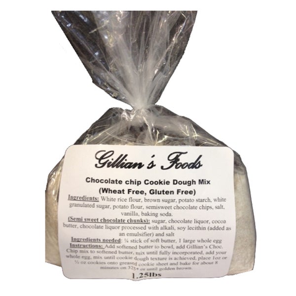 6-PACK OF MIX COOKIE CHOC CHIP GLUTEN FR