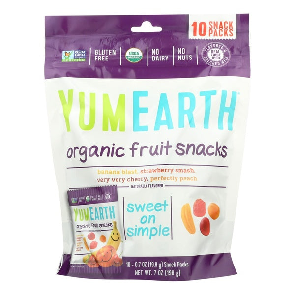 12-PACK OF SNACK FRUIT BANANA, CHERRY, CHERRY, PEACH 7 OUNCE - CASE OF 12