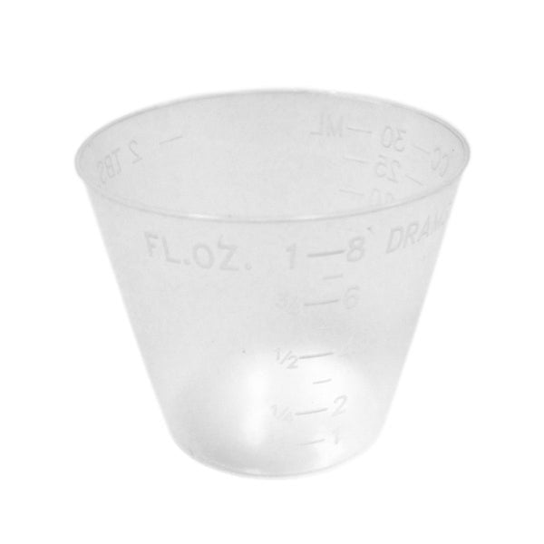 1000-PACK OF CUP MEDICINE PLAS CALIBRATED