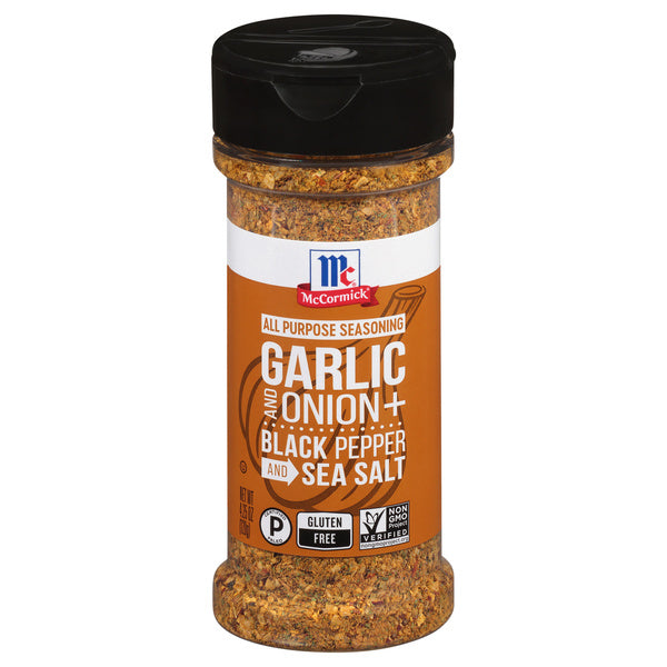 6-PACK OF SEASONING ALL GARLIC, ONION, PEPPER AND SALT CASE OF 6