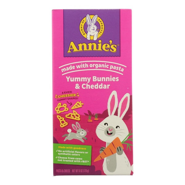 12-PACK OF Macaroni And Cheese Bunny Annies Homegrow 6 oz