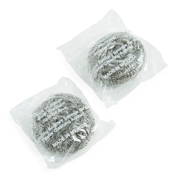12CT-PACK OF PAD SCRUB STNLS 50GR 1.75OZ