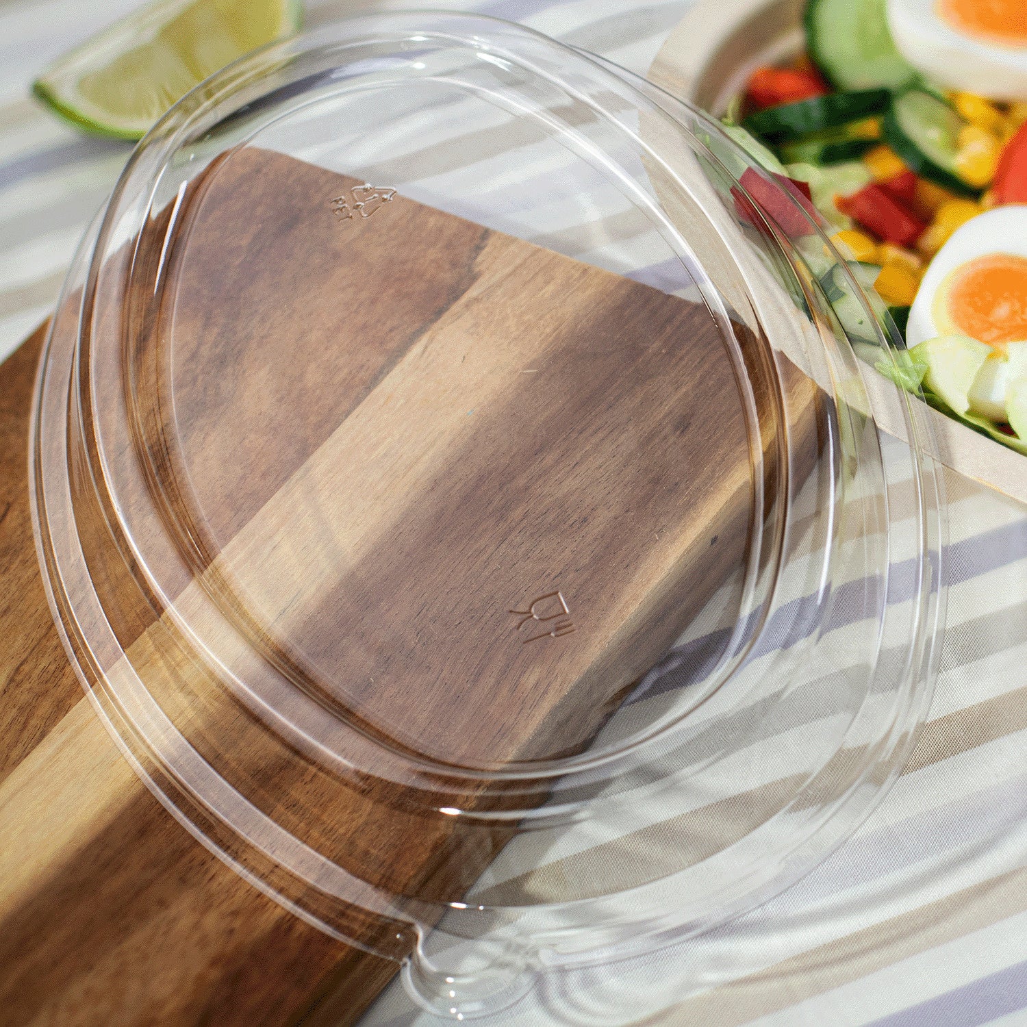 300-PACK OF Lid Togo Karat 300 ct 28 oz Burrito Bowl Dome Lids | PET