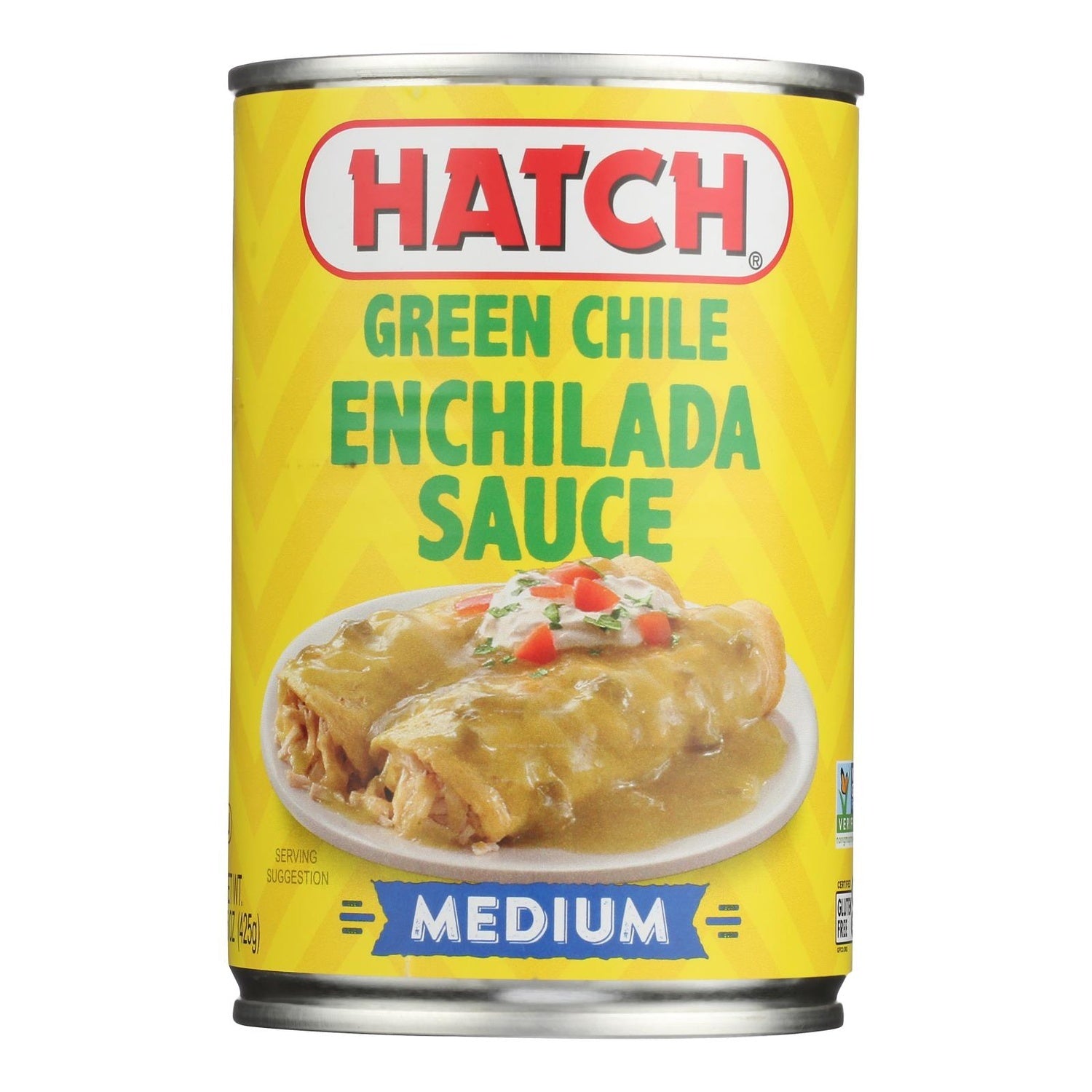 12-PACK OF SAUCE MEDIUM GREEN CHILE ENCHILADA