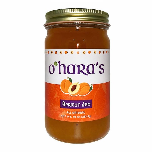 12-PACK OF Jam Apricot O'Hara's, Ohio South Farm