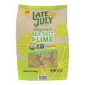 9-PACK OF Chip Tortilla Sea Salt Lime Late July 10.1 oz
