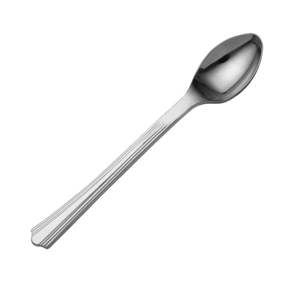 8-PACK OF SPOON PLAS SILVER TASTING 4.2"