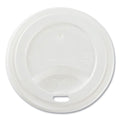 1000-PACK OF Lid Plastic Karat C-KDL508W-PP 8 oz. White Plastic Sipper Lids for Hot Cups -