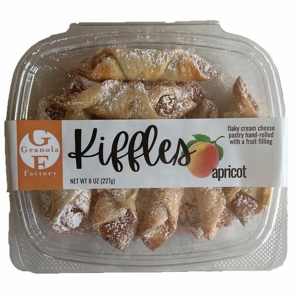 9-PACK OF Cookies Apricot Kiffle, Granola Factory
