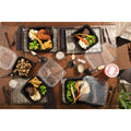 2-PACK OF CONTAINER PLAS HNG 3C 10.5X9.5