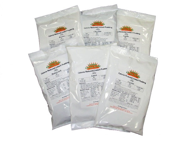 6-PACK OF MIX PUDDING ASST RDUC CAL